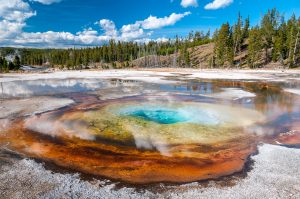 Geothermal Basin in Yellowstone